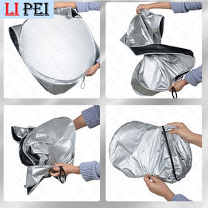 Pare-soleil de voiture Pare-soleil de fenêtre Couvre-visière Écran Pliable Auto Pare-soleil Réfléchissant Pare-brise - Product Image 4