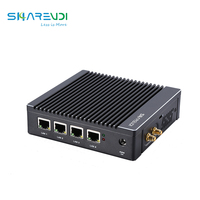 Carte mère Mini-ITX intégrée Sharevdi Pfsense, Intel Celeron J4125, 4 ports LAN, module 3G/4G, routeur, serveur VPN domestique, pare-feu, mini stock