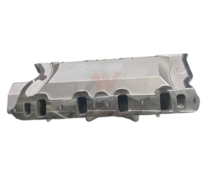 Collecteur d'admission à double plan MATCHWAY SBF en aluminium satiné, à carburateur, nouvellement usiné par CNC pour moteur Small Block 260 289 302 V8 - Product Image 3