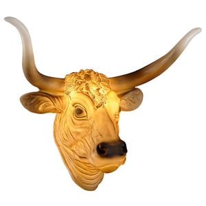 Lámpara de Pared Decorativa de Resina con Motivo de Lobo, Lámpara de Pared para Sala de Estar, Dormitorio, Estudio, Estilo Nórdico Retro - Product Image 6