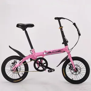 हल्के वजन बच्चों तह बाइक/लड़की बच्चों पार्किंग स्टैंड संतुलन Foldable साइकिल/16 20 इंच Shimano 7 गति लड़का Foldable बाइक