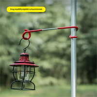 Nouvelles idées de produits 2026 : Crochets en S multifonctionnels en métal pour camping, crochets en spirale OEM pour lampes de tente de camping, lampes à gaz et outils de jardin