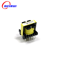 Transformateur de commutation vertical haute fréquence personnalisé EE16 de l'usine BEIRUI, avec fil de cuivre et noyau en ferrite, température de fonctionnement de 180°C pour les applications à basse température
