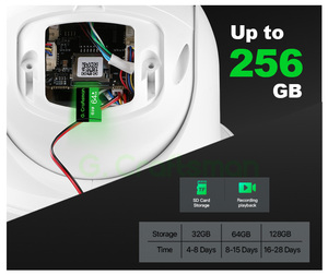 กล้องวงจรปิด GR-PS9X5D-M8S GCRAFTSMAN รุ่นมินิโดม PTZ ความละเอียด 8MP 4K พร้อมระบบตรวจจับมนุษย์ เสียงสองทาง ภาพสีกลางคืน ตัวเลือกติดตามอัตโนมัติ - Product Image 5