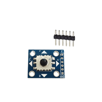 Módulo de Botón de Navegación de Cinco Vías AI-KSEN, Joystick 5D, Microcontrolador, Teclado Independiente para Computadora