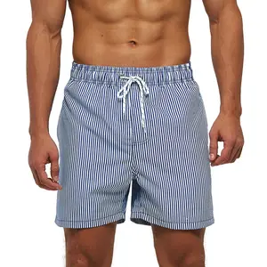 Pantalones cortos de playa para hombre, pantalones cortos de baloncesto hasta la rodilla con bolsillo para hombre