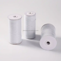 Bande élastique plate tressée de qualité supérieure, cordon élastique tressé, sangle élastique plate de 7 mm, vente en gros