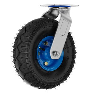 <span class=keywords><strong>Roue</strong></span> pivotante pneumatique à air comprimé Hanak, capacité <span class=keywords><strong>de</strong></span> charge <span class=keywords><strong>de</strong></span> 150 kg, 6/8/10 pouces, pour brouettes - Product Image 1