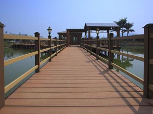 Price 3D Embossing Co-extrusion Solid Outdoor <strong>Capped</strong> Swimming <strong>Pool</strong> Anti-Slip/UV Wood Plastic Boards WPC Flooring - Product Image 6