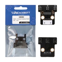 Module de suivi GPS 3 canaux ACEBOTT ODM à sortie analogique 3.3V~5V pour véhicules robotiques intelligents et composants électroniques Arduino