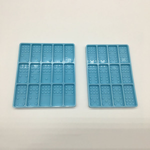 Molde de Resina de Silicona para Dominó Early Riser Juego Completo (5 Piezas) Herramientas para Tartas Directo de Fábrica Excelente para Hornear Dominós - Product Image 3
