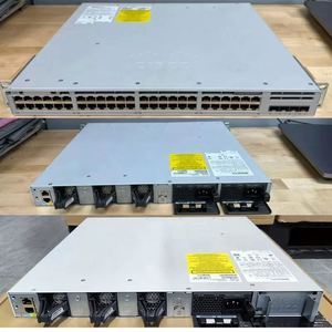 Commutateur réseau Internet géré Cisco C9300L-24P-4G-E 24 ports Ethernet PoE complet avec QoS et routage de couche 3 empilable - Product Image 1