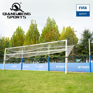 Pilier de colonne de soutien de but de football en aluminium avec buts de football de filet arrière - Product Image 6