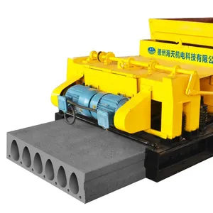 Automatic precast hollow core floor slab/roof slab machine for prefab house 220x1200 250x1200 300x1200