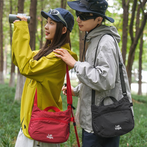 High Quality <b>Chest</b> Bag for Unisex Fashion Portable Shoulder Bag with Durable Nylon Plaid Waterproof Sling Bag - Product Image 5