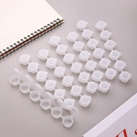 2ml 3ml 5ml 6-fach 8-fach Verbindbare Leere Farbboxen für Gipsfarben, Acrylfarben und kleine Streifenfarben zur Unterverpackung