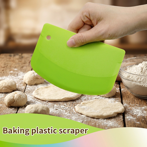 Spatola in plastica per crema e torte, tagliapasta, raschietto per burro e impasto, strumento per decorare con bordo liscio, attrezzi da forno - Product Image 2