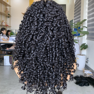 Cheveux humains vietnamiens bouclés 100%, 100% non traités, cheveux humains bouclés - Product Image 1