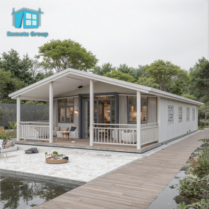 Prix bon marché pliable détachable pliable conteneur maison pour hôtel <span class=keywords><strong>déménagement</strong></span> 20 pieds 40 pieds minuscule paquet plat maison préfabriquée Kits - Product Image 2