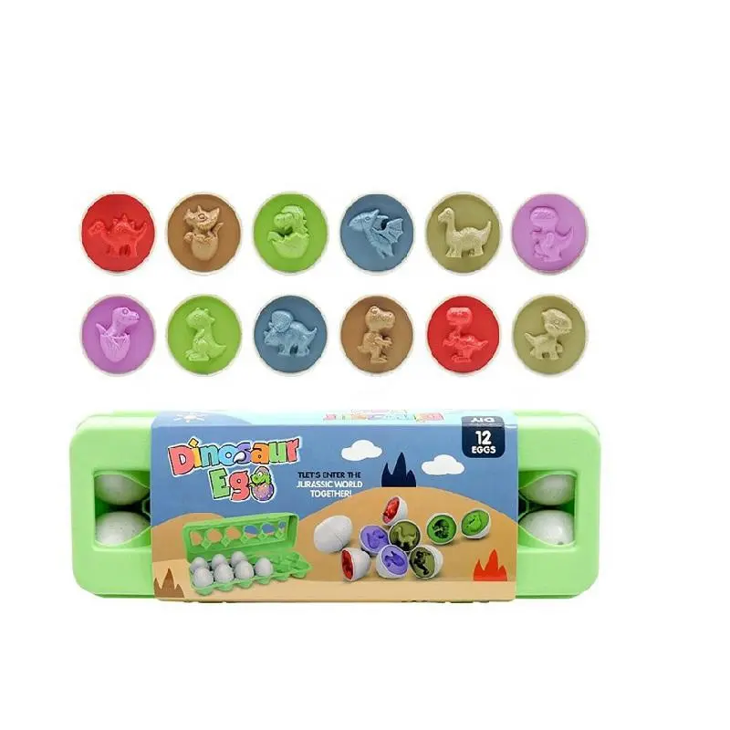 لعبة الأطفال التعلم لعبة حقيبة صغيرة جميلة الطفل البسيطة حلو نموذج مجموعة الملتوية البيض دمى الديناصور للأطفال