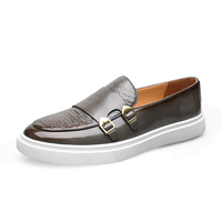 Chaussures de ville de haute qualité pour hommes, mocassins à enfiler, fabriquées par un fabricant spécialisé dans les chaussures de ville pour hommes