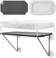 Hamac pour chat à ventouse, panier suspendu pour balcon, fenêtre, perchoir mural pour utilisation en intérieur