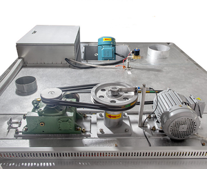 الشركة المصنعة الفولاذ المقاوم للصدأ الهواء الساخن 16 صواني Dissel الغاز الكهربائية الدوارة - Product Image 3