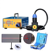 Outils de réparation de carrosserie de voiture de haute qualité, chauffage par induction magnétique, ensemble complet, lampe LED, réflecteur, détecteur de bosses pour les professionnels