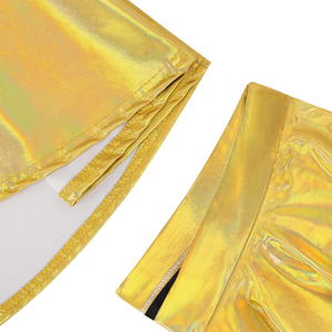 Gonne per Bambine Personalizzate all'Ingrosso, Gonna Metallica di Alta Qualità per Ragazze, Tutù per Lezioni di <span class=keywords><strong>Danza</strong></span> e Spettacoli - Product Image 5