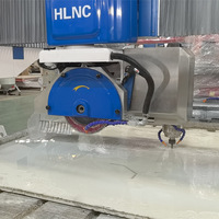 Italiano CNC China Precio de fábrica 4 + 1 Axis Granito Cuarzo Mármol Puente Sierra Cortadora de piedra con enrutador de husillo eléctrico