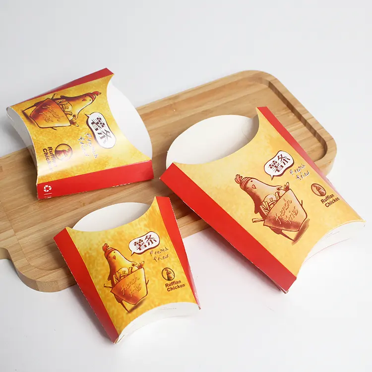 LOKYO toptan karton fast food patlamış mısır bardak patates cipsi kağit kutu fast food paketleme