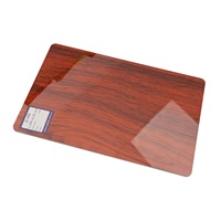 Plaque de marbre PVC traitée aux UV, imperméable, ignifuge, épaisseur personnalisée 2,5-4 mm, service de découpe, fabricant de panneaux muraux