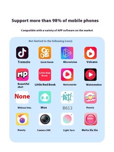 1 nút thông minh Selfie Stick điện thoại di động Selfie Stick thích hợp cho iPhone Android điện thoại di động selfie điều khiển từ xa màn trập - Product Image 5