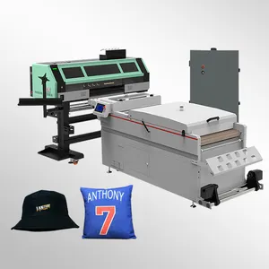 A3 A4 PET Film Roll To Roll DTF Printing Solution a1 dtf printer with shaker and dryer inkjet tshirt printing machine