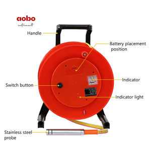 Schnelle Lieferung 30m 50m 100m 150m 200m 300m Band brunnen Wassertiefen messer mit Alarm - Product Image 3