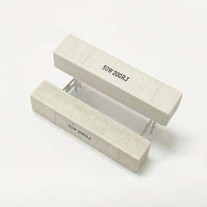 Hochleistungs-50-W-Zementwiderstand 1R/2/3/4/5/6/8/10/12/20/25/100/200 Ohm/1 K2K Verschiedene Größen für optimale Leistung - Product Image 3