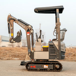 실용적인 소형 크롤러 굴삭기, 수영장 굴착, 정원 수경 시설용, 고성능 굴착력, EPA 인증 엔진 모터 - Product Image 2