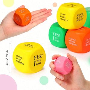 Pelota Antiestrés Personalizada en Forma de Cubo, de Espuma, con Logotipo Impreso Personalizado - Product Image 2