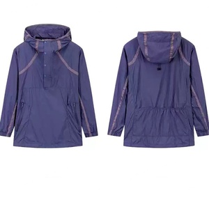 Chaqueta Ligera para Senderismo con Protección UV, Cortavientos UPF50+ para Montañismo, Resistente al Sol, con Capucha, Protección UV - Product Image 6