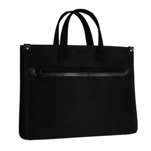 Nouvelles affaires femmes porte-documents Logo personnalisé polyester imperméable pour ordinateurs sacs pour ordinateur portable