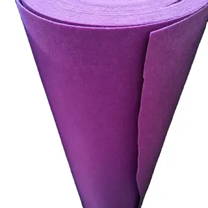 Water Soluble Interlining Adhesive Non Woven Fabric For Making Shoe All Thick felt fabric for Bag With Paper Raw material