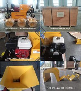 آلة الرصيف الخرسانية النموذجية الشائعة في الحدائق أو المناظر الطبيعية ، آلة رصيف الطريق بسعر منخفض - Product Image 5