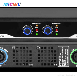 Amplificatore di Potenza Digitale a 2 Canali MiCWL CA6200 1300Wx2 8Ω 3200Wx2 4Ω in Metallo 1U Montabile su Rack per Sistema PA - Product Image 5