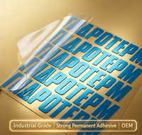 Maßgefertigter 3D Galvanisierter Nickel-Transferaufkleber Industriequalität Wasserdichtes Metall-Logo-Etikett für Maschinen und Geräte