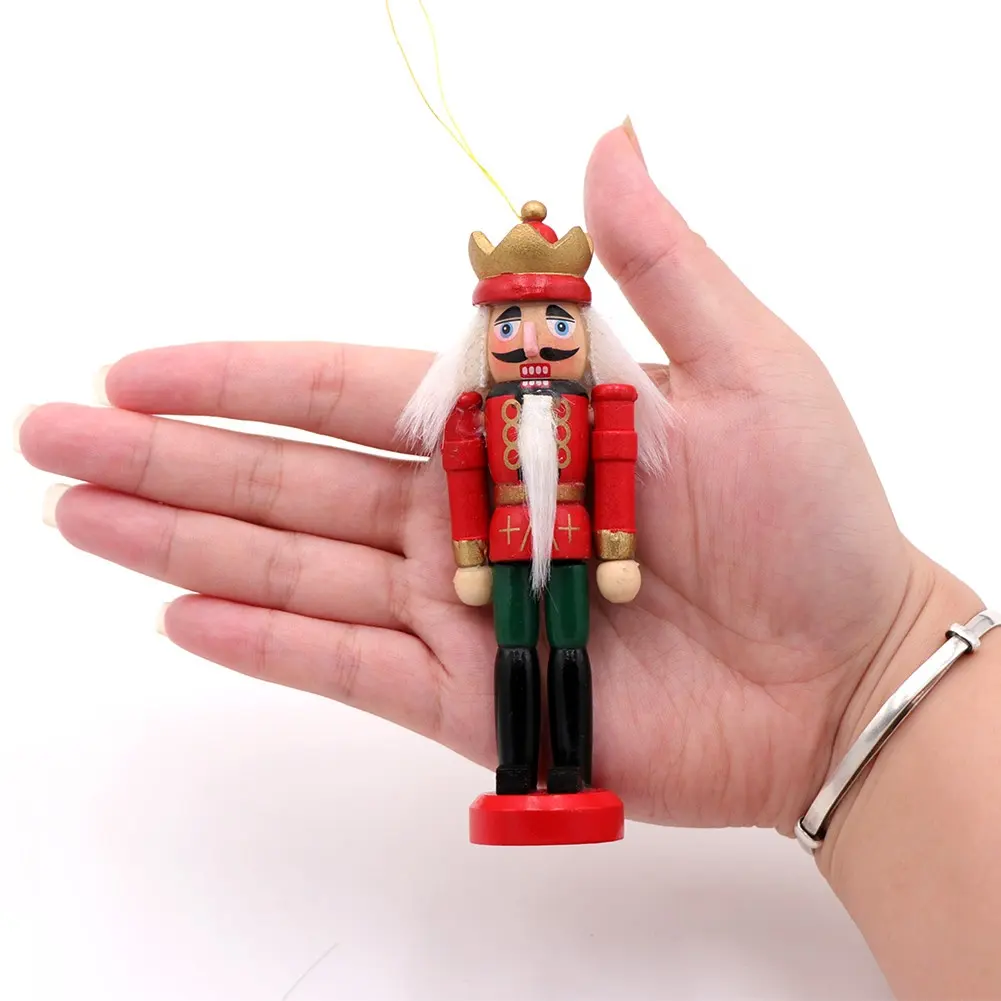 OurWarmドールナットクラッカーパーベント木製クリスマスくるみ割り人形
