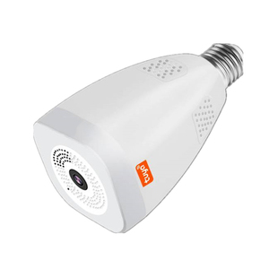Cámara inteligente tuya fish eye Alexa, <span class=keywords><strong>Google</strong></span> <span class=keywords><strong>Home</strong></span>, lámpara panorámica 360 de 3MP, Wifi, bombilla de luz CCTV - Product Image 5