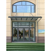 Puerta Abatible de Aluminio con Rotura de Puente Térmico, Alta Seguridad, Aislamiento Térmico, Puerta de Balcón, Herrajes Giesse, Certificación CE