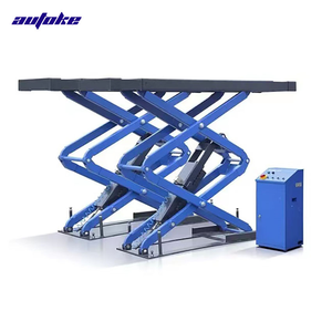 Autoke 4000Kg Trong Đất Cắt Kéo Xe Thang Máy Đầy Đủ Tăng Thủy Lực Khóa Điện Cắt Kéo Tự Động Nâng Cho Sửa Chữa Xe - Product Image 5