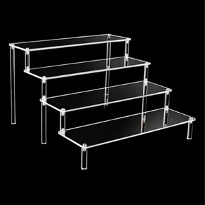 Hiện đại thân thiện với môi tùy chỉnh <span class=keywords><strong>Acrylic</strong></span> lưu trữ & Hiển thị Rack cho làm bằng tay đồ trang sức mỹ phẩm bánh tráng miệng - Product Image 1