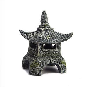 Groothandel Visaquarium Landschapsarchitectuur Ornamenten Hars Toren <span class=keywords><strong>Aquarium</strong></span> Decor - Product Image 4